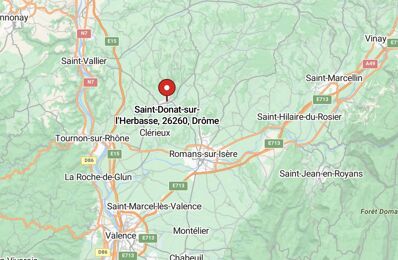 construire terrain 93 000 € à proximité de Saint-Donat-sur-l'Herbasse (26260)