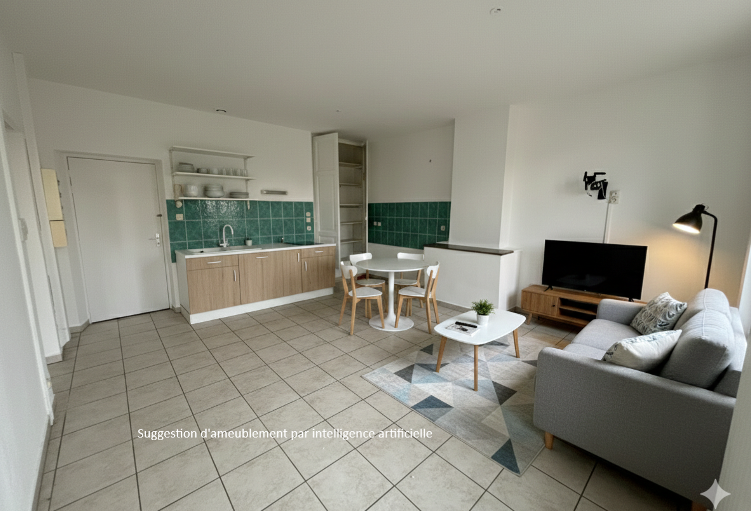 T2 à louer au centre de St Rambert d'Albon — photo 1