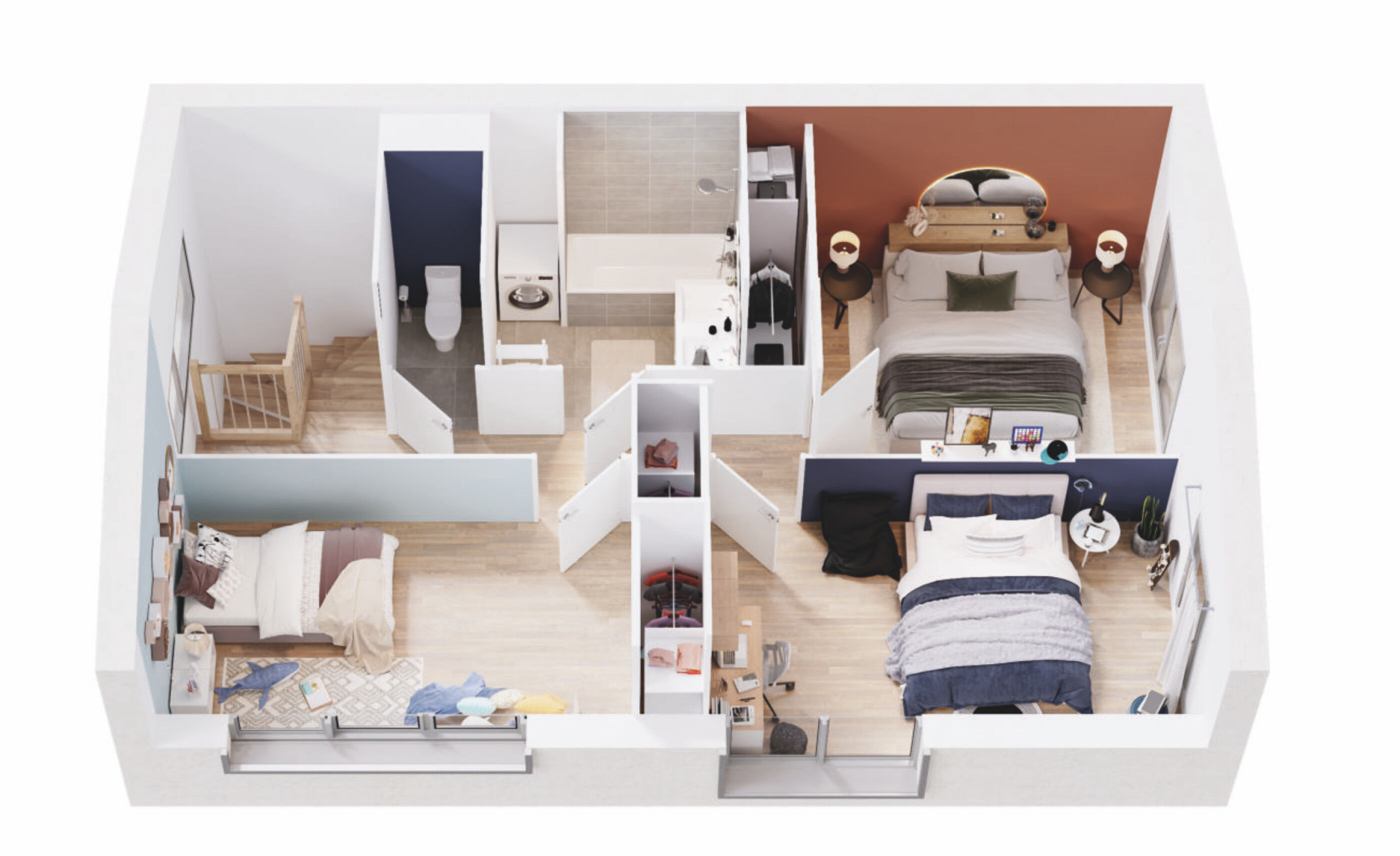 Appartement neuf 2 pièces 41 m²