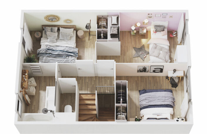 Vente programme neuf T2, T3, T4, T5 41 à 117 m² Tournefeuille (31170) — photo 4