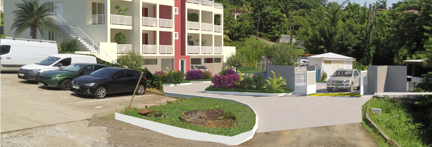 Appartement 2 Pièces 38 m² à vendre à Le Lamentin (97232)