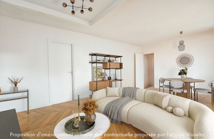 Appartement Paris 3 pièce(s) 78.48 m2 — photo 2