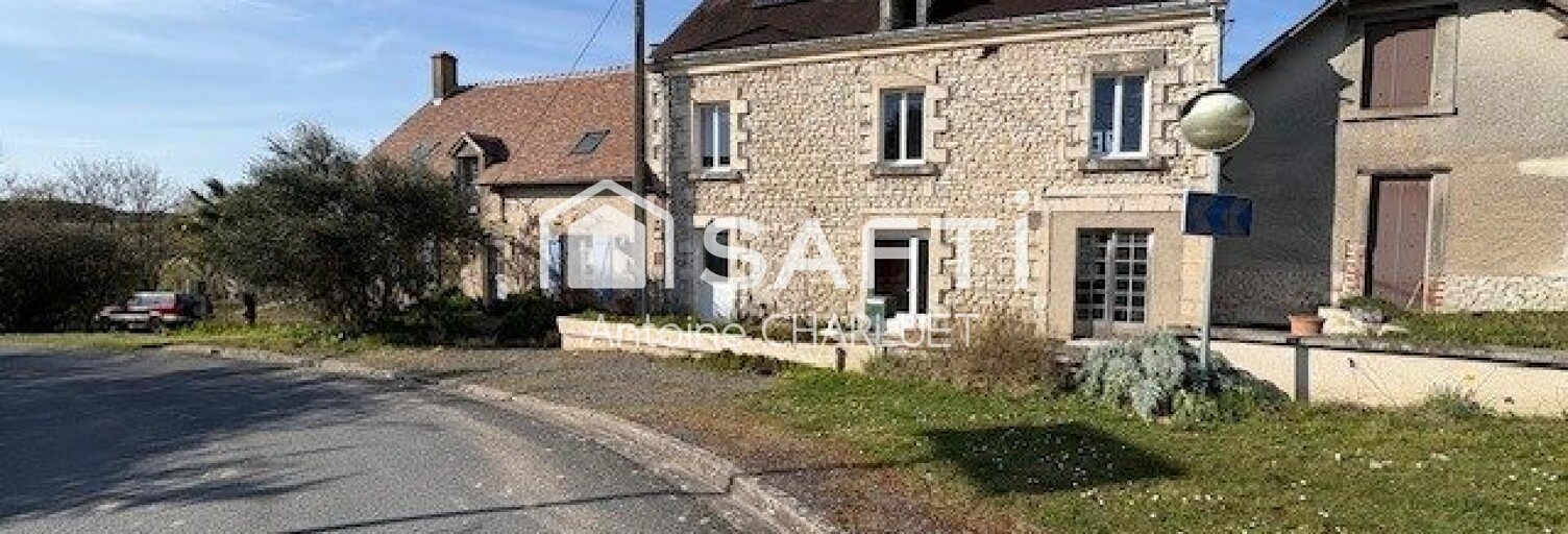 Maison 8 Pièces 158 m² à vendre à Villiers (36290)