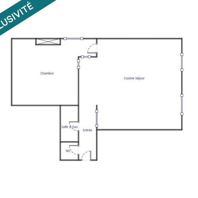 Appartement 2 pièces 185000 €