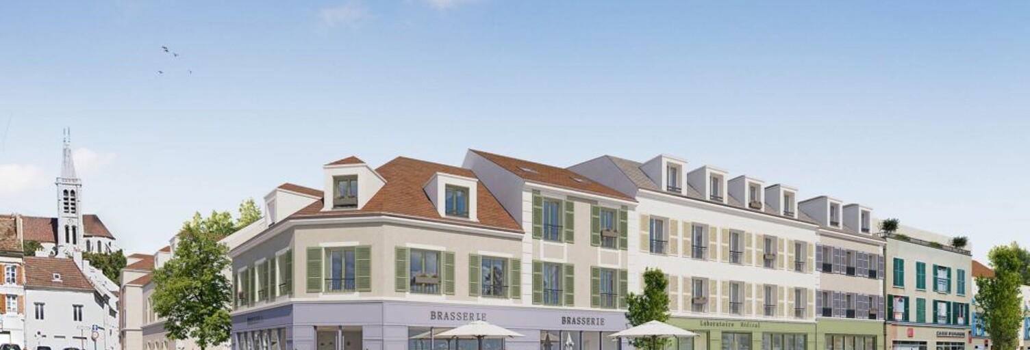 Appartement neuf T1, T2, T3, T4 Pièce 20 à 83 m² à vendre à Gonesse (95500)