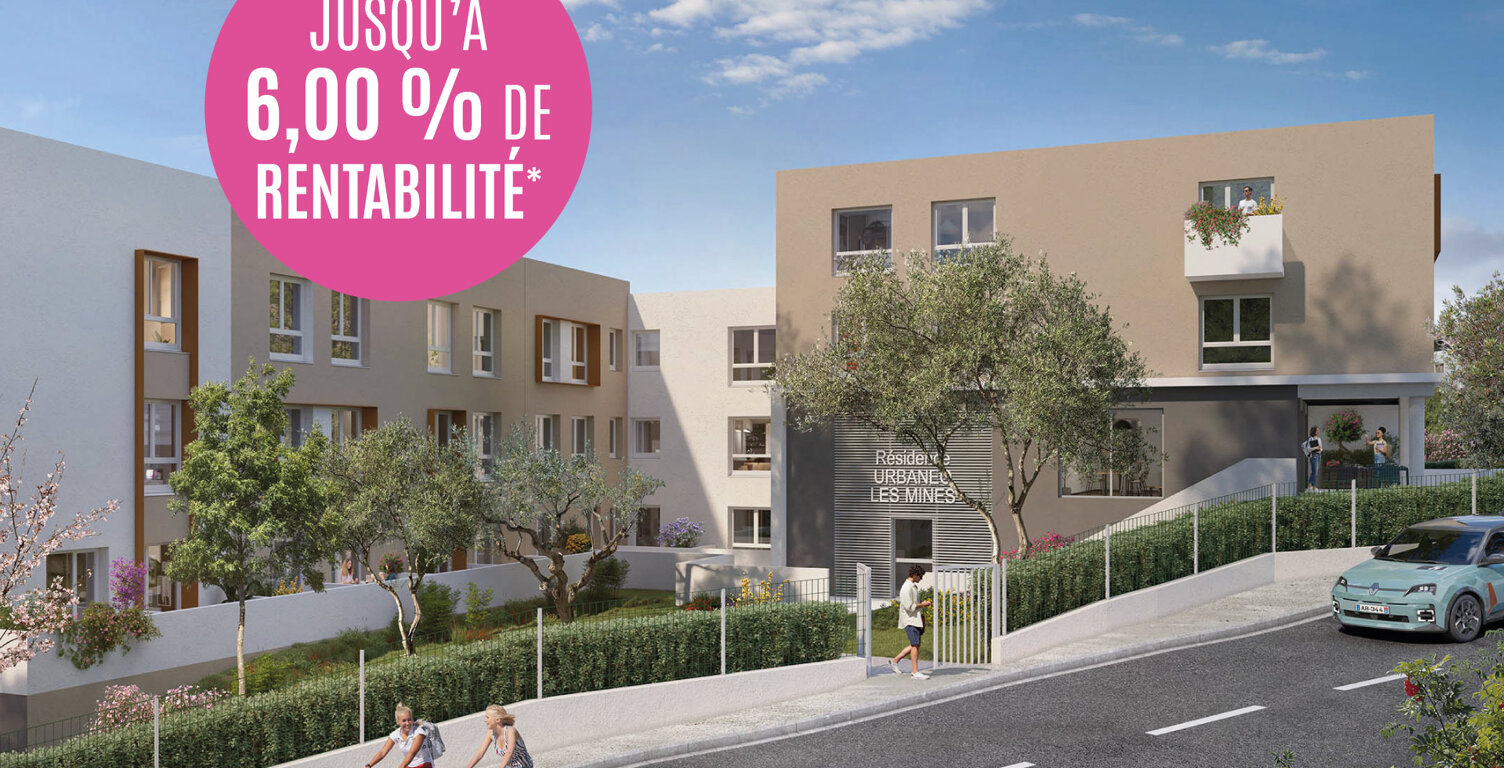 Vente programme neuf T1, T2, T3 17 à 60 m² Alès (30100) — photo 1
