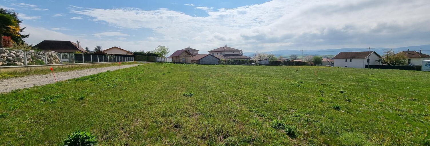 Terrain 1125 m² à construire Gillonnay (38260)