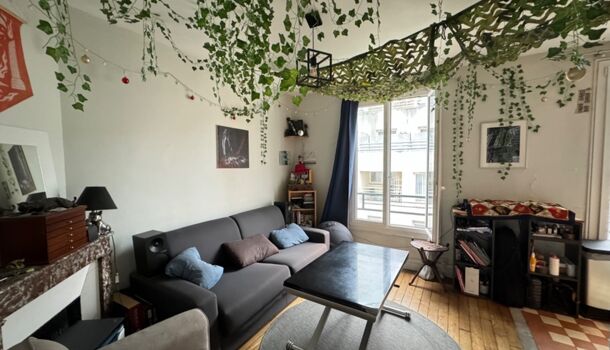 Appartement 2 pièces  à vendre Paris 19eme 75019