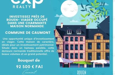 viager maison Bouquet 92 500 € à proximité de Caumont (27310)