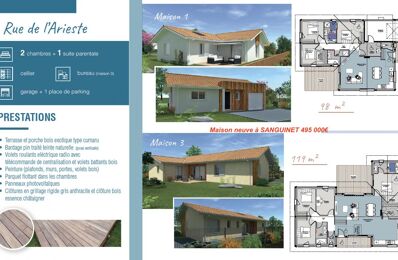 construire maison 495 000 € à proximité de Parentis-en-Born (40160)