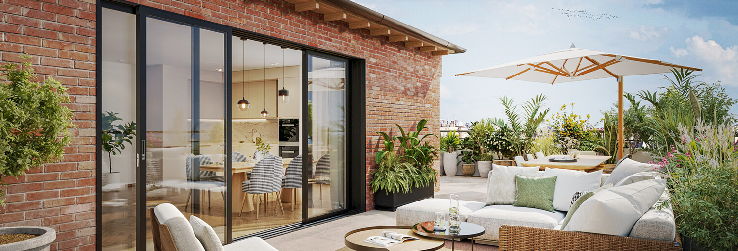 Appartement neuf T2, T3, T4, T5 Pièce 43 à 114 m² à vendre à Toulouse (31500)