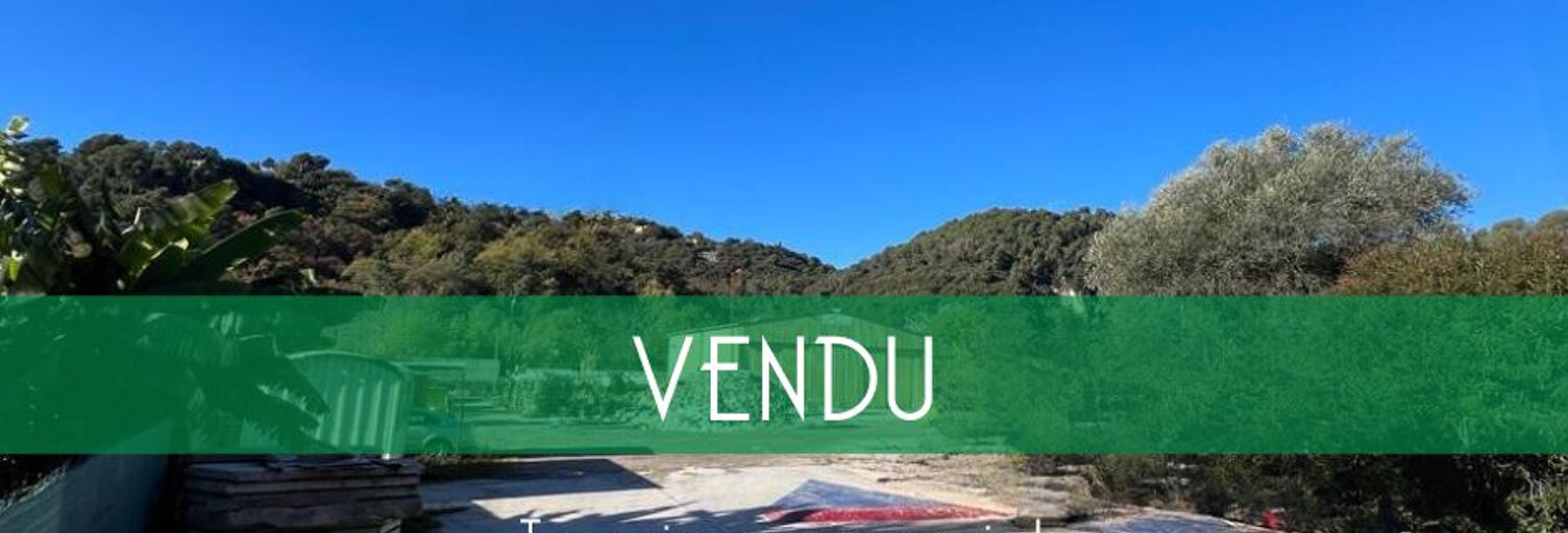 Terrain  7809 m² à vendre à Cagnes-sur-Mer (06800)
