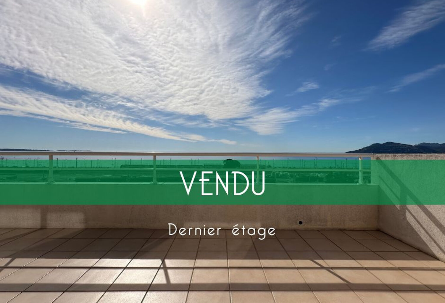 Dernier étage et vue mer panoramique pour ce vaste 3 pièces — photo 1