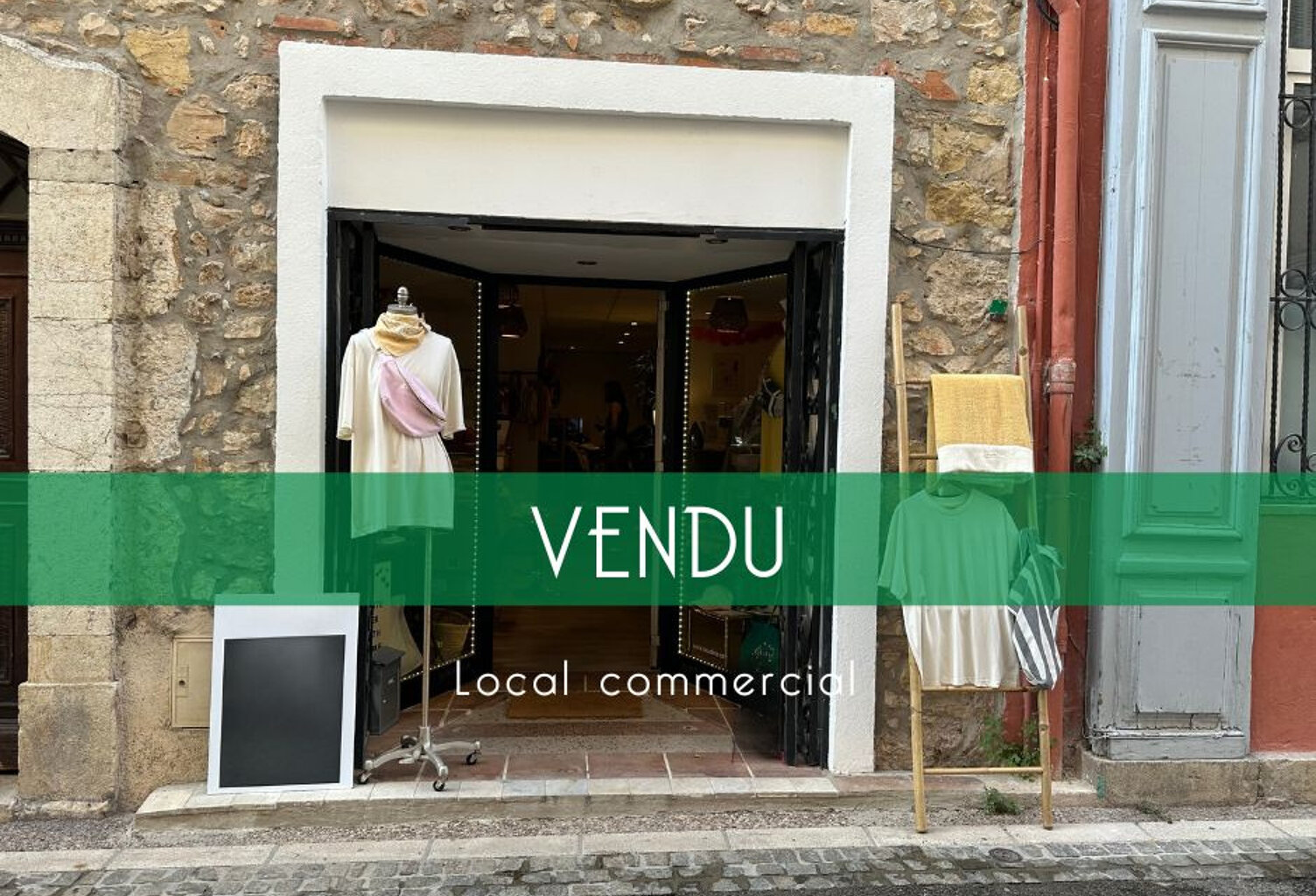 Le Vieux Cannet, local commercial vendu loué — photo 1