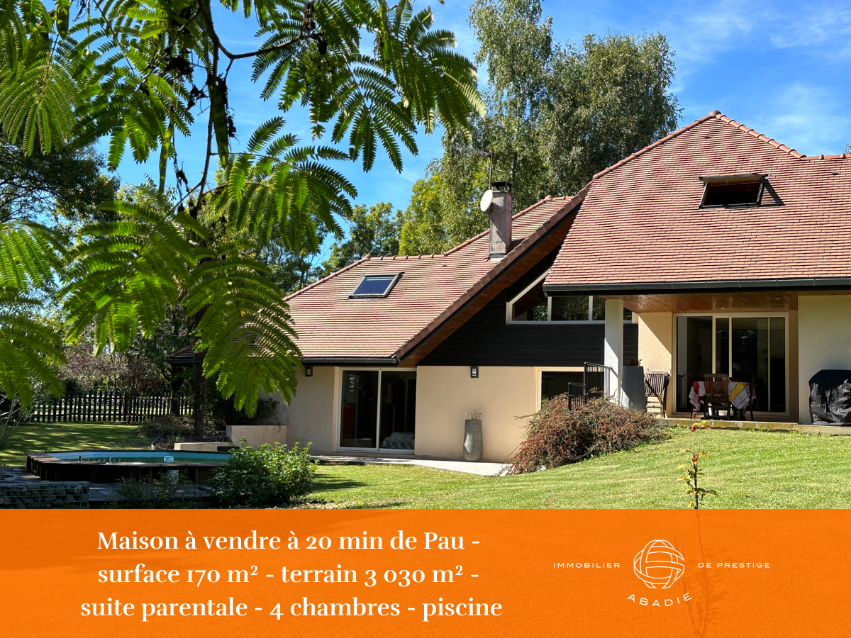Villa / Maison 5 pièces  à vendre Caubios-Loos 64230