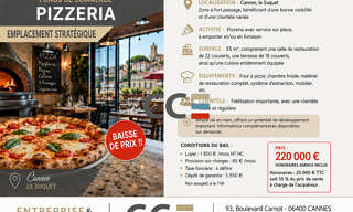 Commerce  55 m² à vendre à Cannes (06400)