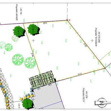 Terrain 574 m²