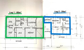 Maison 4 Pièces 83 m² à vendre à Coutras (33230)