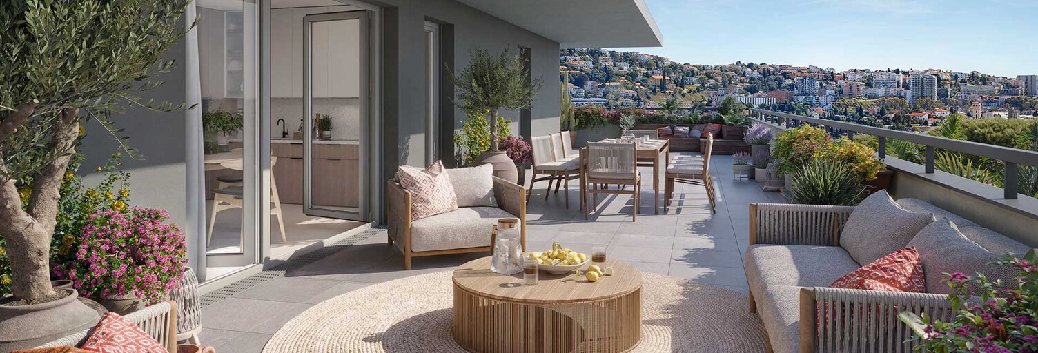 Appartement neuf T3, T4 Pièce 62 à 86 m² à vendre à Saint-Laurent-du-Var (06700)