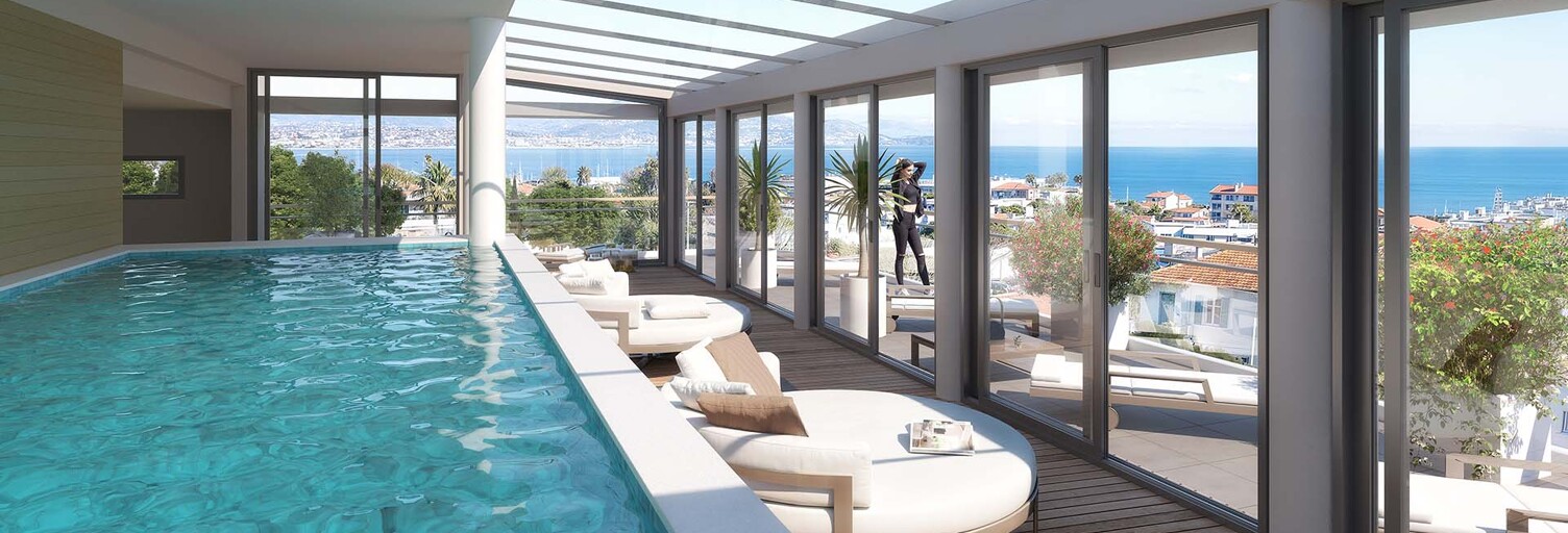 Appartement neuf T1, T2, T3 Pièce 29 à 62 m² à vendre à Antibes (06600)