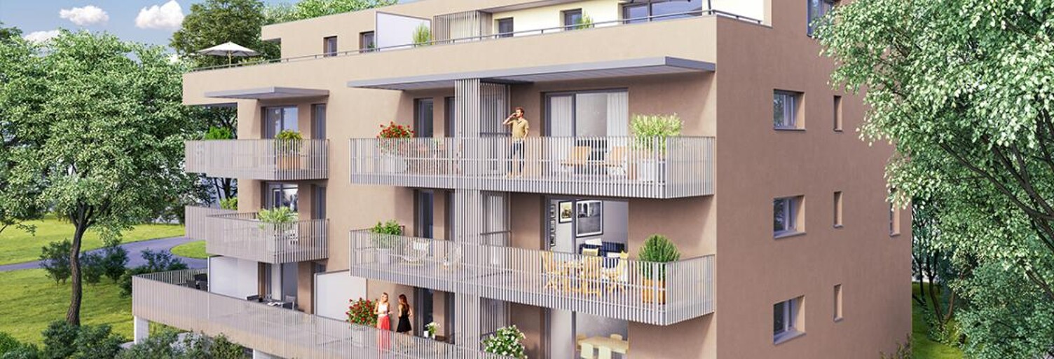 Appartement neuf T2, T3, T4 Pièce 43 à 79 m² à vendre à Thionville (57100)
