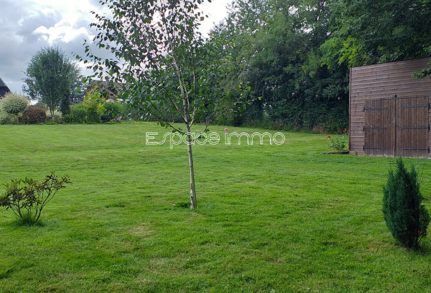 TERRAIN A BATIR PLAT ET CLOS - ANCEAUMEVILLE - 1615 m² - VIABILISE EN EAU, ELECTRICITE — photo 1