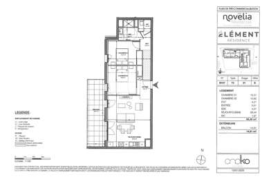 Appartement 3 pièces 252000 €