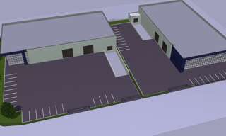 Commerce  1640 m² à louer à Parçay-Meslay (37210)