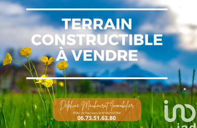 vente terrain 63 000 € à proximité de Baudreix (64800)