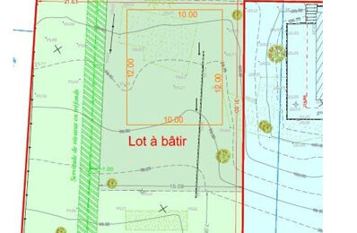 terrain 700 m2 à construire à Sergy (01630)