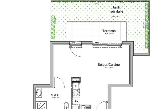 Vente Appartement 1 pièce — photo 3