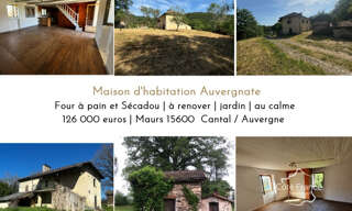 Maison 5 Pièces 75 m² à vendre à Saint-Étienne-de-Maurs (15600)