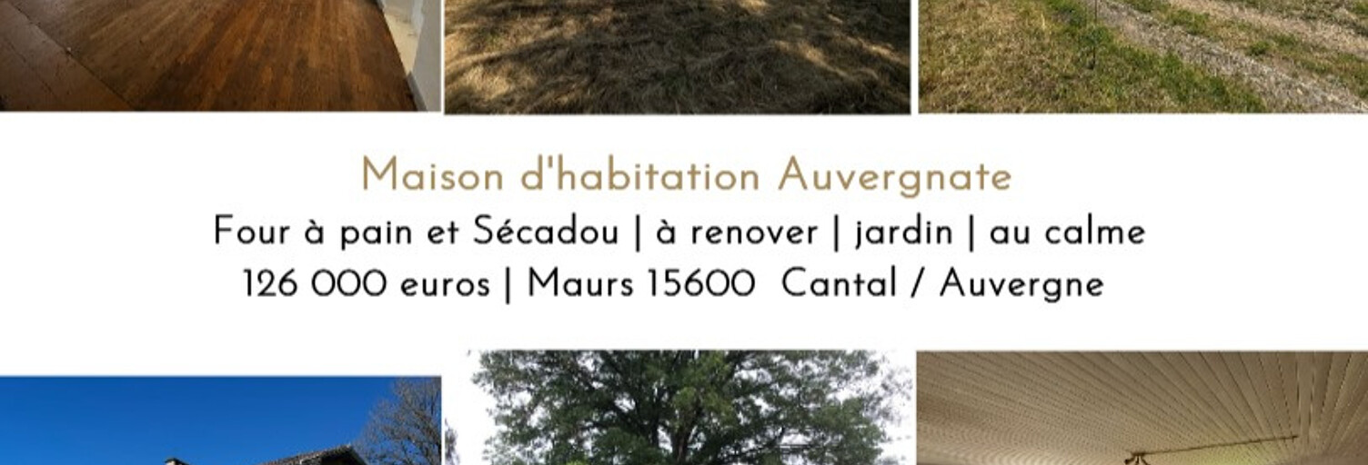 Maison 5 Pièces 75 m² à vendre à Saint-Étienne-de-Maurs (15600)