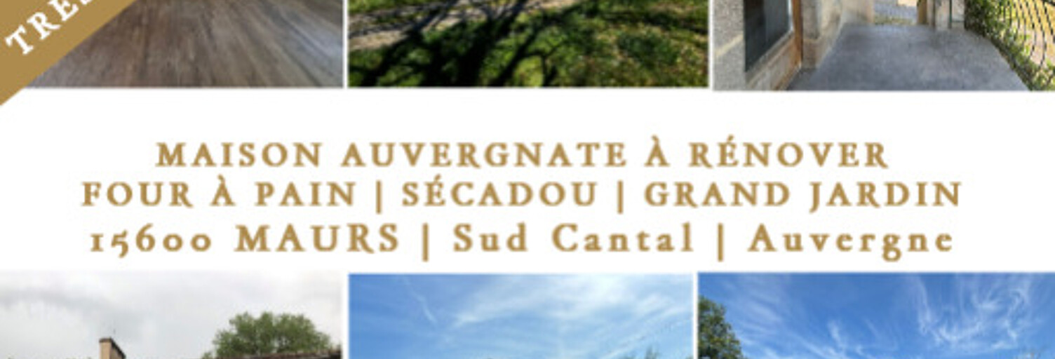 Maison 5 Pièces 75 m² à vendre à Saint-Étienne-de-Maurs (15600)