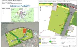 Terrain  703 m² à vendre à Saint-Michel-Escalus (40550)