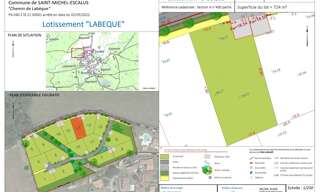 Terrain  724 m² à vendre à Saint-Michel-Escalus (40550)