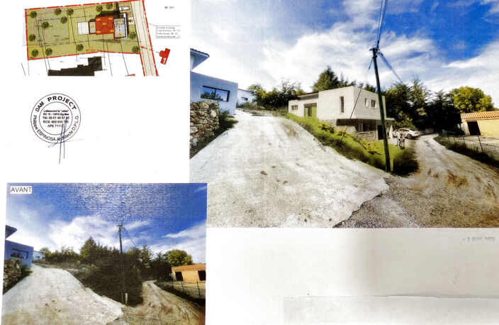 Terrain à bâtir 1128 M2 permis de construire accordé et purg — photo 2
