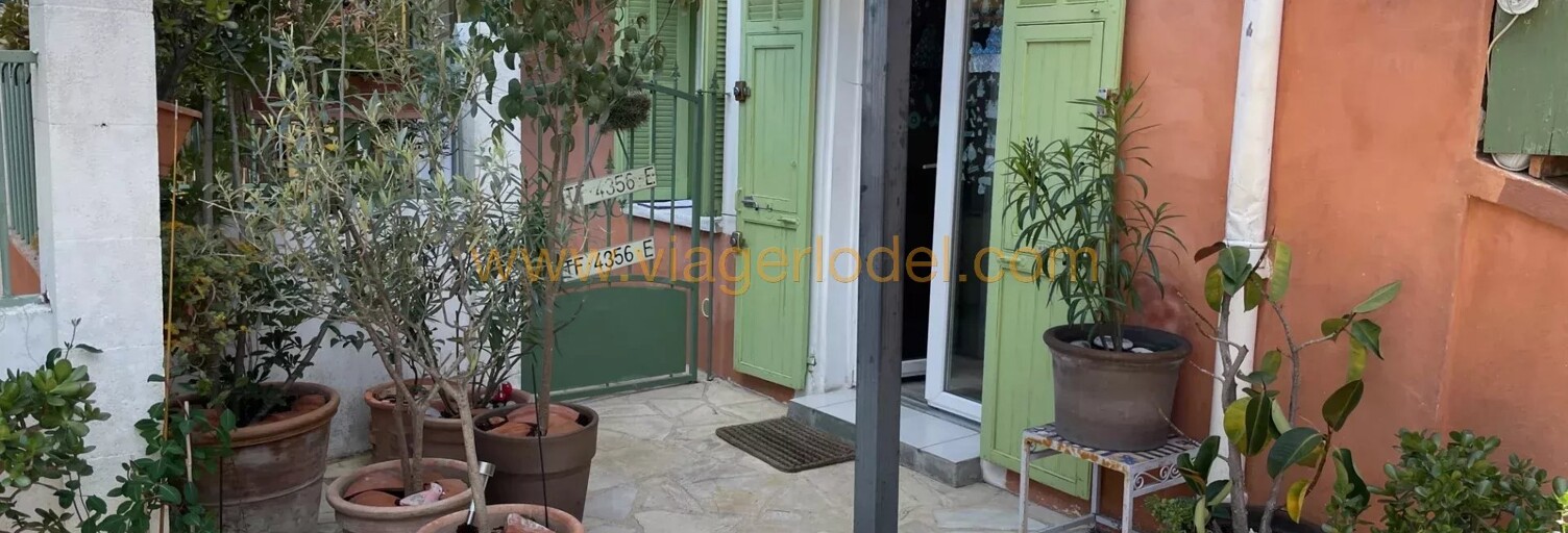 Appartement 29 m² en viager Nice (06300)