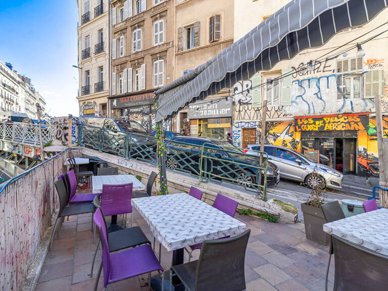 NOAILLES - Fonds de commerce Restaurant  83 m2 - Marseille 6eme - 2 TERRASSES — photo 1