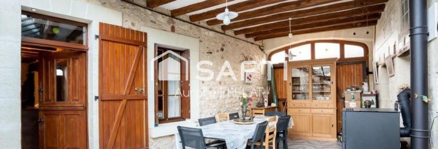 Maison 5 Pièces 180 m² à vendre à Sainte-Catherine-de-Fierbois (37800)