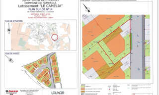 Terrain  250 m² à vendre à Pomérols (34810)