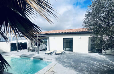 Maison contemporaine avec Piscine et garage — photo du bien