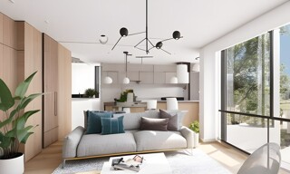 Appartement 3 Pièces 61 m² à vendre à Rillieux-la-Pape (69140)