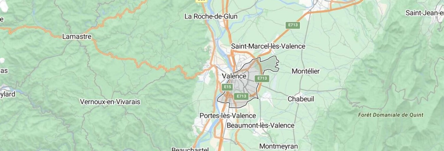 Terrain 1257 m² à construire Valence (26000)