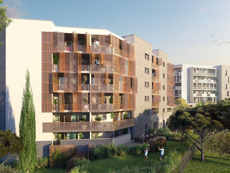 Appartement neuf T3 Montpellier Zac Restanques TVA Réduite. — photo 1