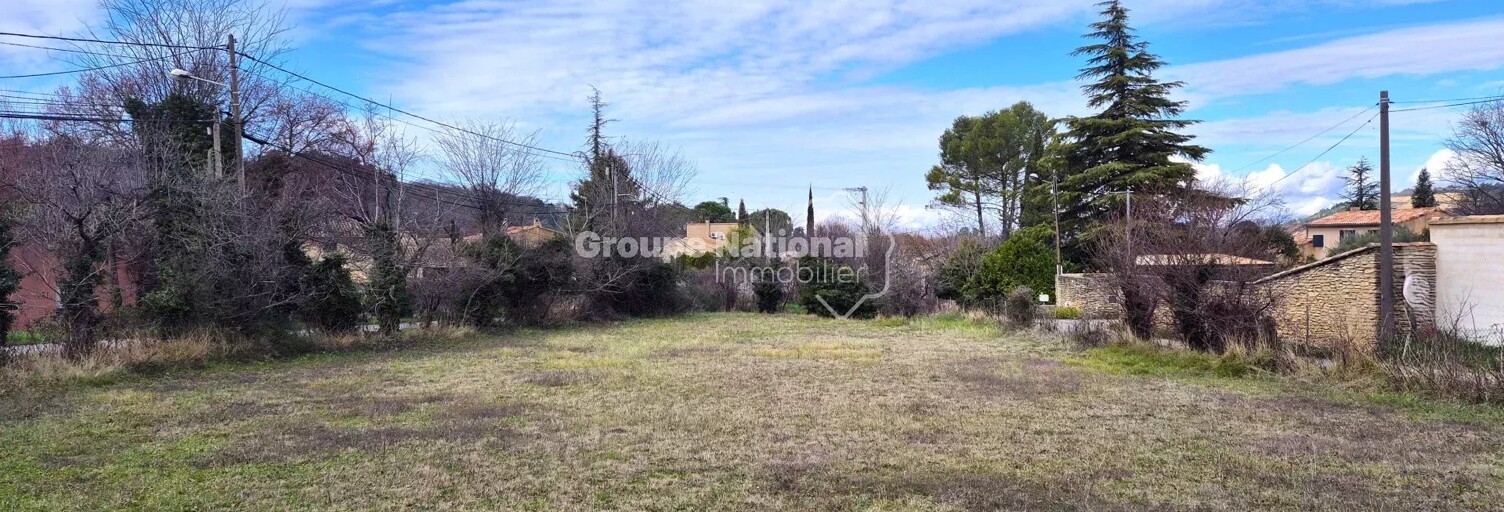 Terrain  1393 m² à vendre à Malemort-du-Comtat (84570)