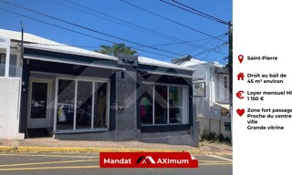 Commerce 1 Pièce 45 m² à vendre à Saint-Pierre (97410)