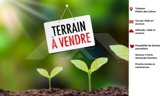 Terrain  3765 m² à vendre à Le Tampon (97418)