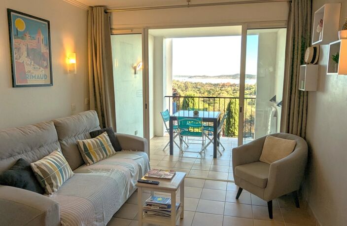 EXCLUSIVITÉ -2 pièces 27 m² - VUE MER et Saint-Tropez Les Restanques. — photo 3