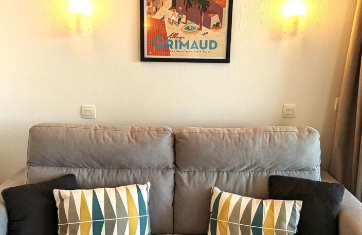 EXCLUSIVITÉ -2 pièces 27 m² - VUE MER et Saint-Tropez Les Restanques. — photo 4